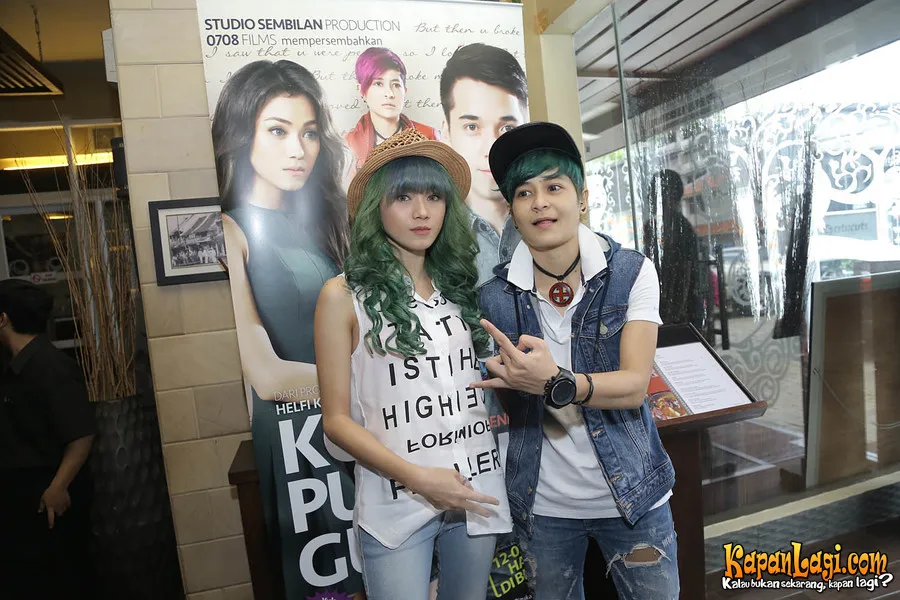 The Virgin saat ditemui di Press Junket KOK PUTUSIN GUE/©Kapanlagi.com®/Agus