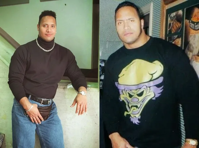 Saat kecil Dwayne kerap berbuat onar/Courtesy: Reddit