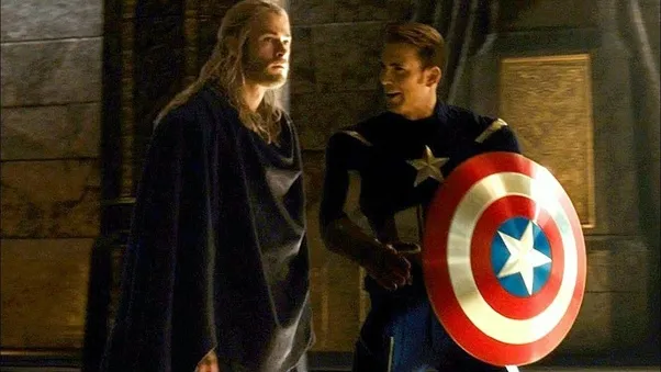 Thor dan Captain America © Marvel