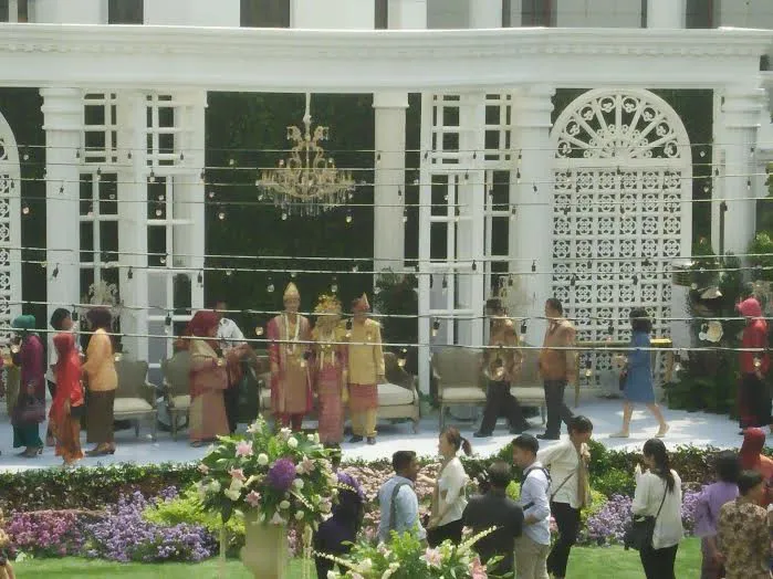 Begini suasana pernikahan Putri Titian dan Junior Liem ©KapanLagi.com®/Nuzulur Rakhmah