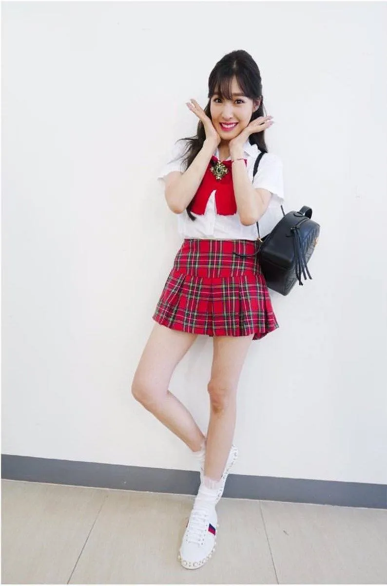 Tiffany dengan Gucci yang dipakainya © Istimewa