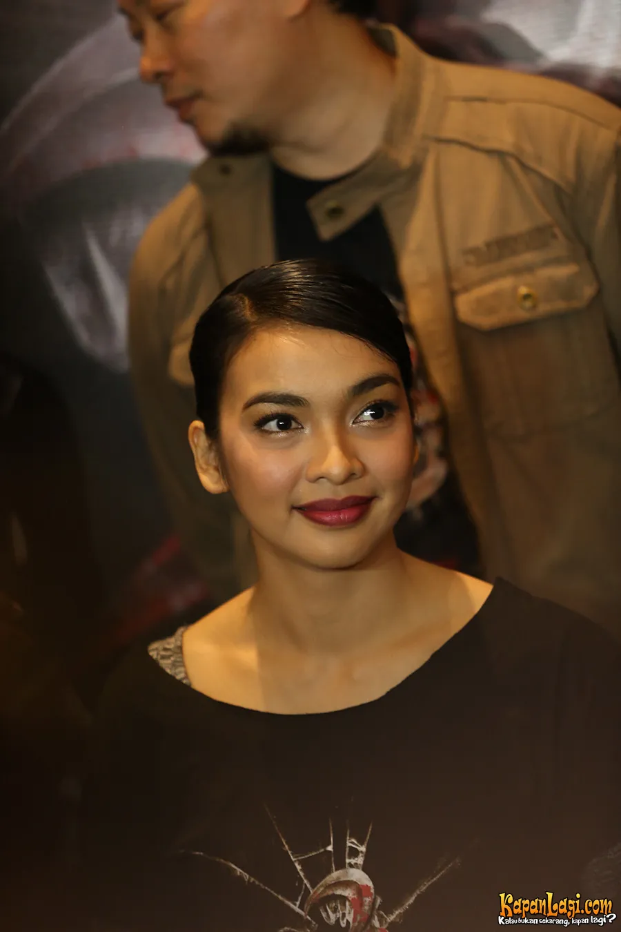 Tika tak tahu kenapa dia sering dapoat peran sebagai ibu muda © KapanLagi.com®/Agus Apriyanto