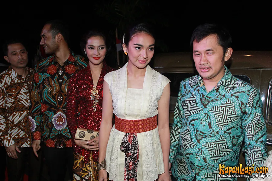 Para Pemain Film Soekarno @Foto: Agus Apriyanto