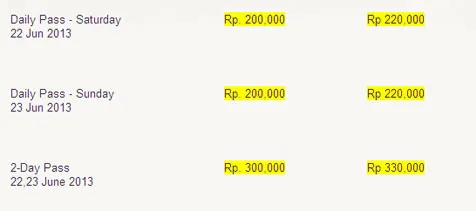 Tiket JRL