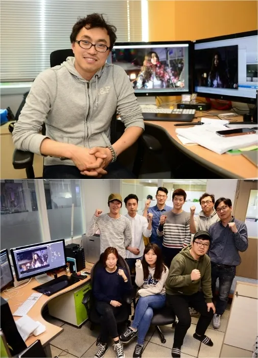 Tim keren yang membuat efek partikel bau dalam drama The Girl Who Sees Smells. ©soompi.com