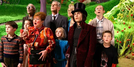CHARLIE AND CHOCOLATE FACTORY (2005)