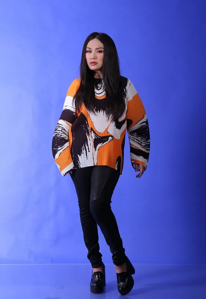 Titi DJ terlihat cantik dan bugar (Credit: KapanLagi.com/Daniel Kampua)