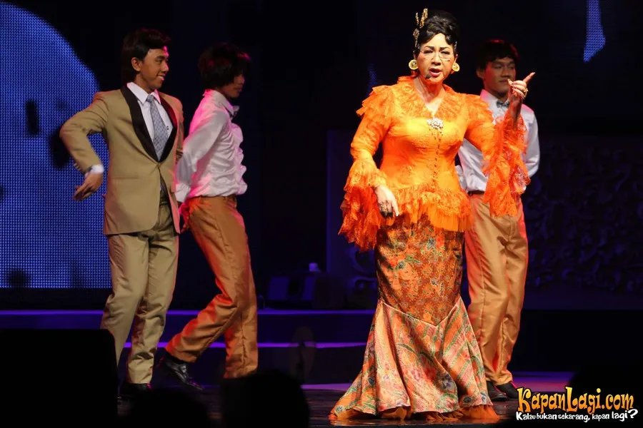 Titiek Puspa dalam salah satu penampilan terbarunya.