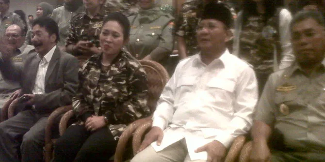 Prabowo Subianto - Titiek Soeharto  © Merdeka.com