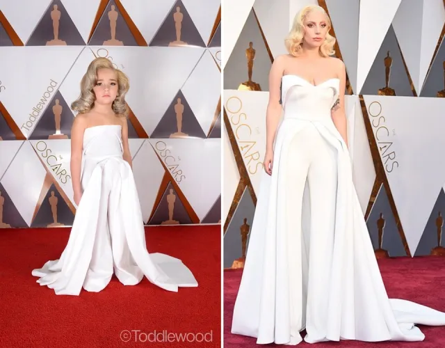Cantik mana si kecil ini atau Gaga? © toddlewood.com