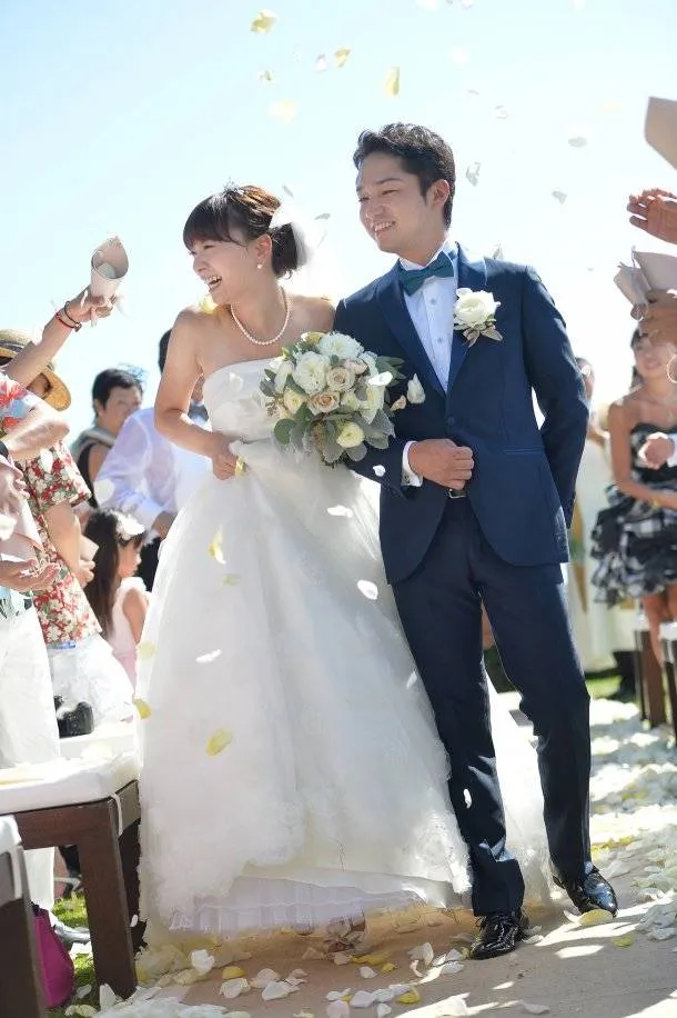 Pernikahan Yasuda Kei dan Ozaki Yoichi di Hawaii @tokyohive.com