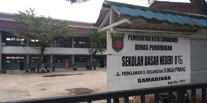 SDN 016 Samarinda yang jadi viral karena kisah penolakan murid baru Vincero © merdeka.com