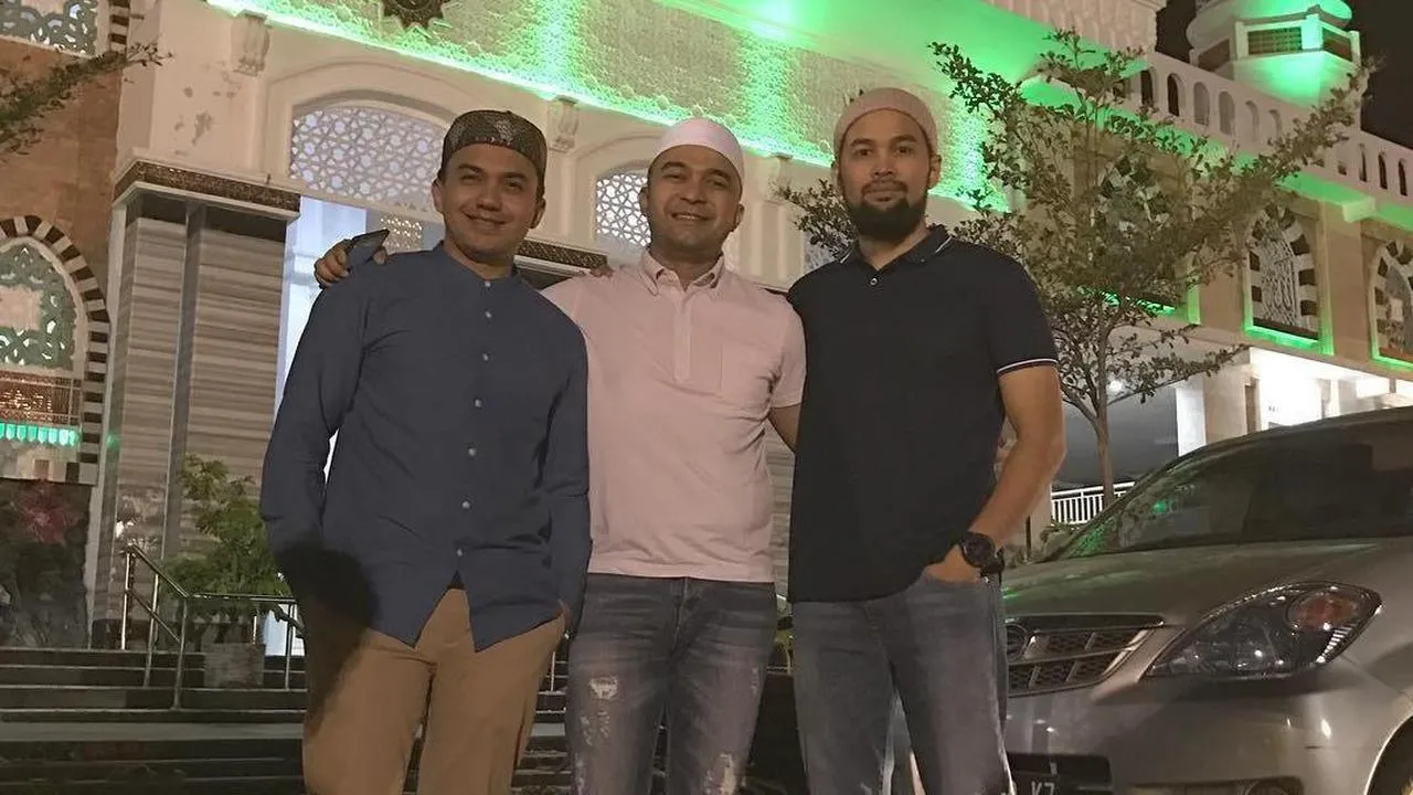 Sahrul Gunawan, David Chalik, dan Teuku Wisnu (Credit: instagram.com/mewah9)