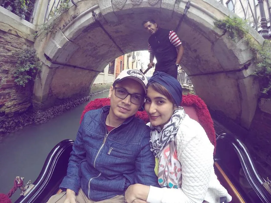 Tania Nadira membantah saat ditanya soal kabar perceraian dengan Tommy © Instagram.com/tanianadiraa