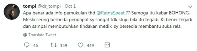 Gratiskan biaya operasi rekonstruksi