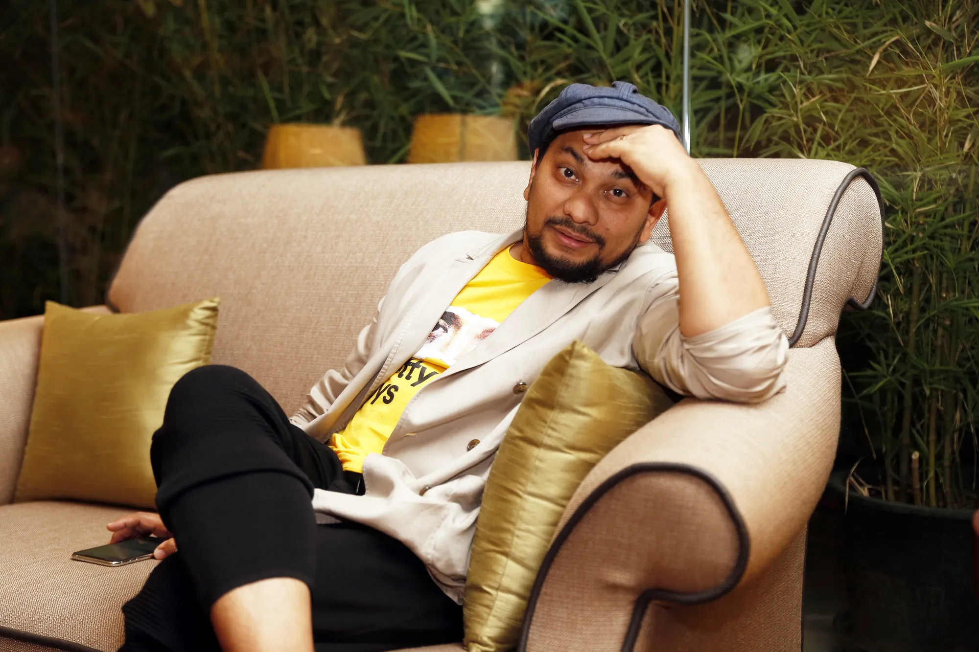 Tompi dan cast Pretty Boys ©KapanLagi.com/Muhammad Akrom Sukarya