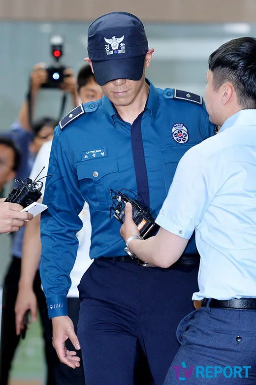 T.O.P dikeluarkan dari divisi kepolisian setelah ketahuan mengonsumsi narkoba © TV Report