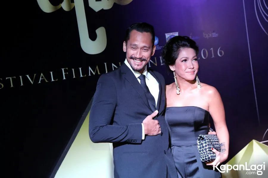 Tora dan Mieke orangtua yang santai © KapanLagi.com/Agus Apriyanto