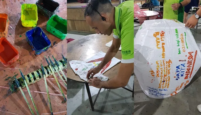DIY andalan, dari melukis tshirt hingga menerbangkan lampion KapanLagi.com/Boo
