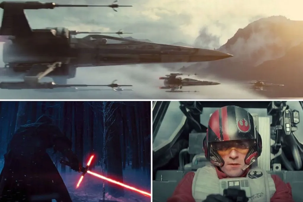 Trailer STARS WARS: THE FORCE AWAKENS. @mirror.co.uk