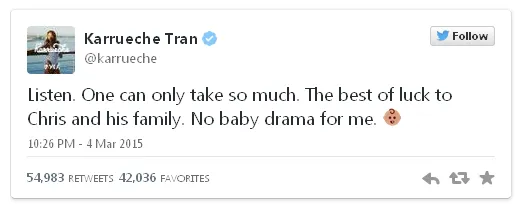 © Karrueche Tran Official Twitter