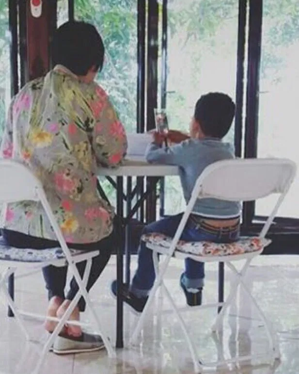 Anak Tsania Marwa dibawa ke psikolog anak? © Instagram/tsaniamarwa54