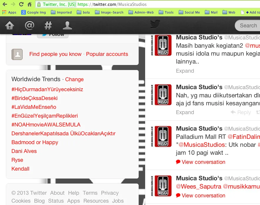 Tagar #NOAHmovieAWALSEMULA jadi trending topic dunia.