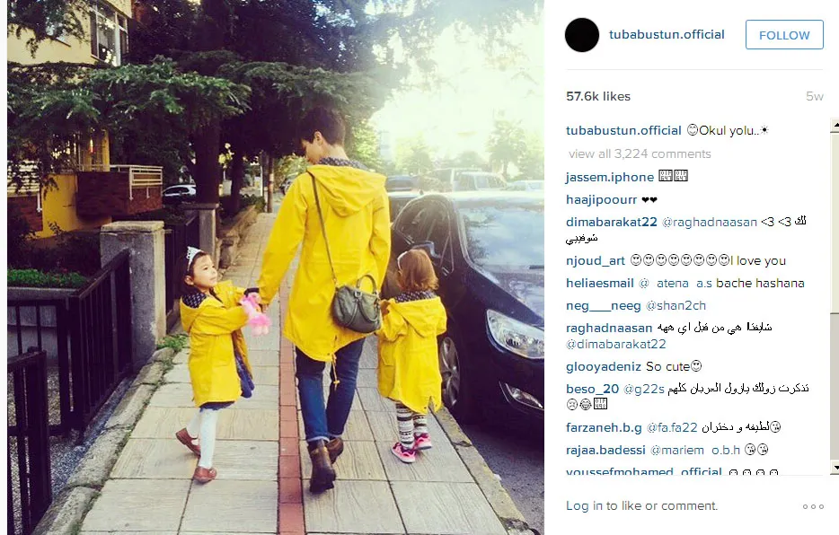 Ini dia potret kekompakan Tuba dan buah hati saat berangkat sekolah © Instagram.com/tubabustun.official