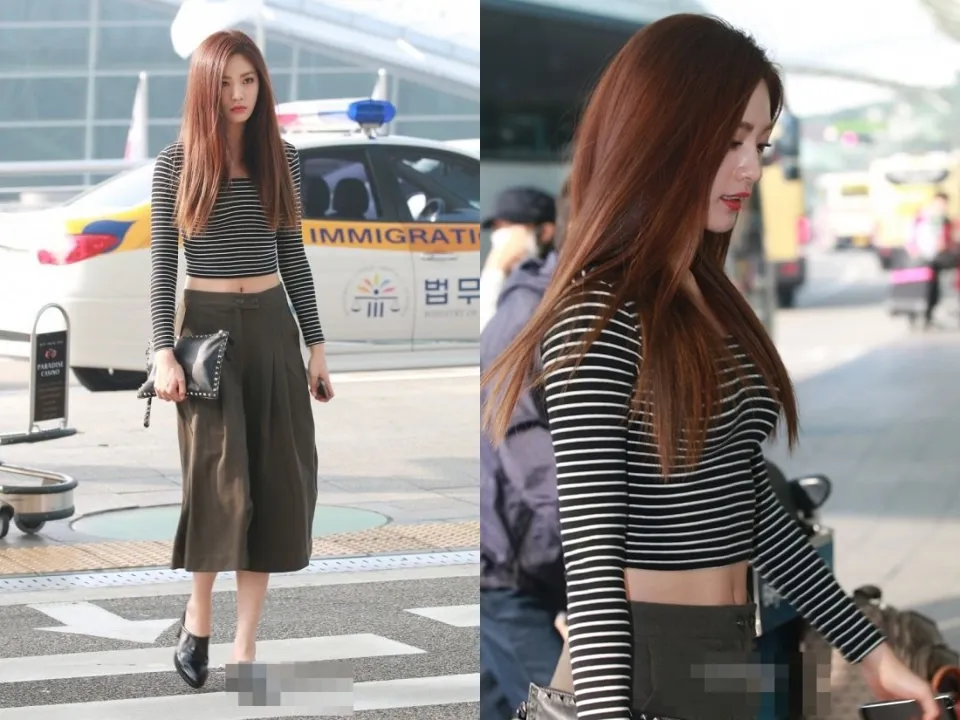 Penampakan Nana After School yang telah buat iri netizen. ©koreaboo.com