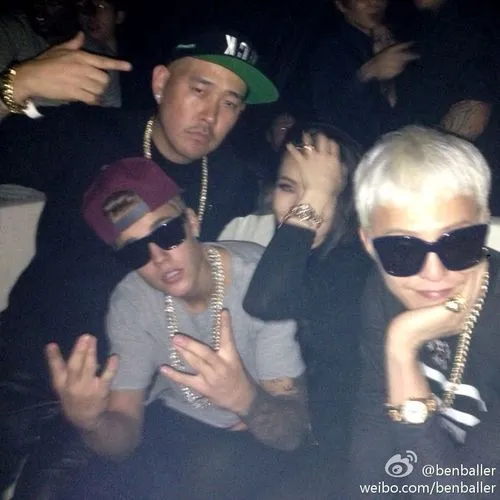 G-Dragon, Justin Bieber dkk clubbing bersama. ©koreaboo