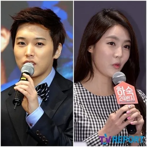 Pihak Kim Sa Eun memberikan pernyataan bahwa artis tersebut tengah berpacaran dengan Sungmin. ©naver