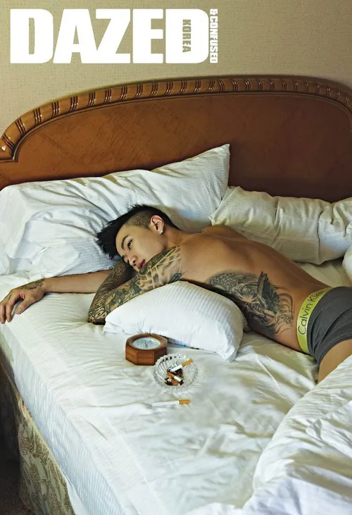 Jay Park di majalah Dazed & Confused. ©kmagazinelovers