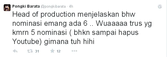 Akankah Pongki membeberkan fakta-fakta barunya?/©twitter.com/pongki barata
