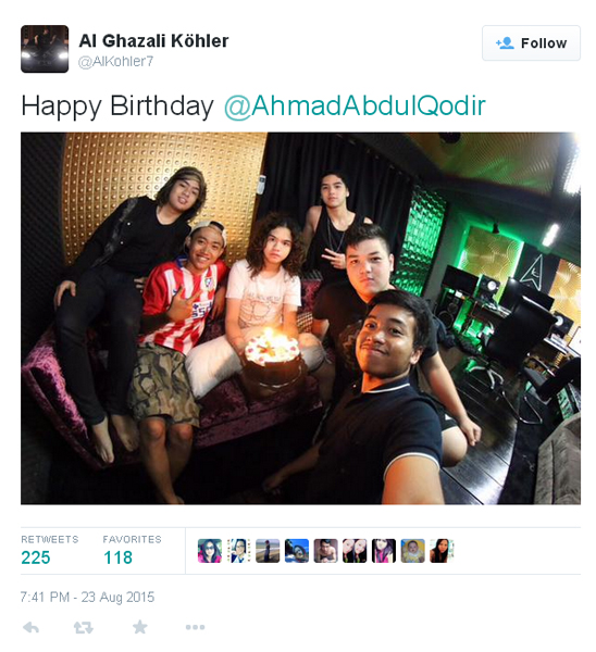 Surprise yang diberikan Al kepada Dul/©twitter.com/alkohler