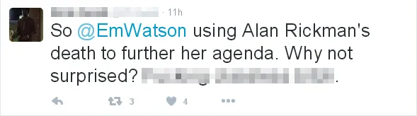 Tweet Emma yang bikin netizen geram/©news.com.au
