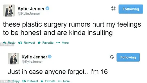 Tweet Kylie Jenner @ Twitter.com/KylieJenner