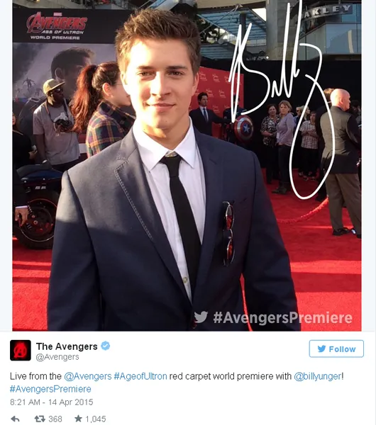 Inikah the next Spider-Man?/©twitter.com/avengers