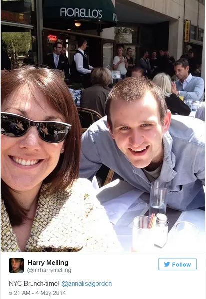 Harry Melling pemeran Dudley makin kurus dan tak terkenali/©Official Twitter Harry Melling