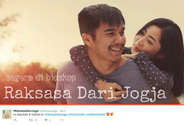Duet Karina dan Abrar di Raksasa Dari Jogja/©twitter.com/raksasajogja