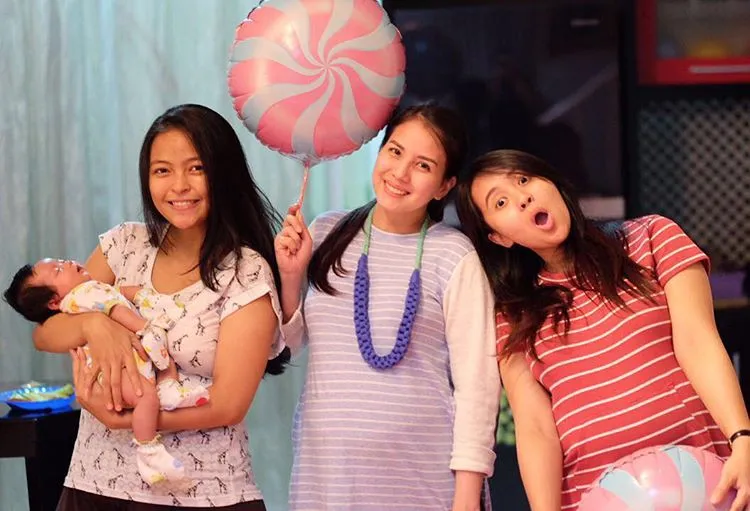 Chua bersama Tya dan Tantri © instagram