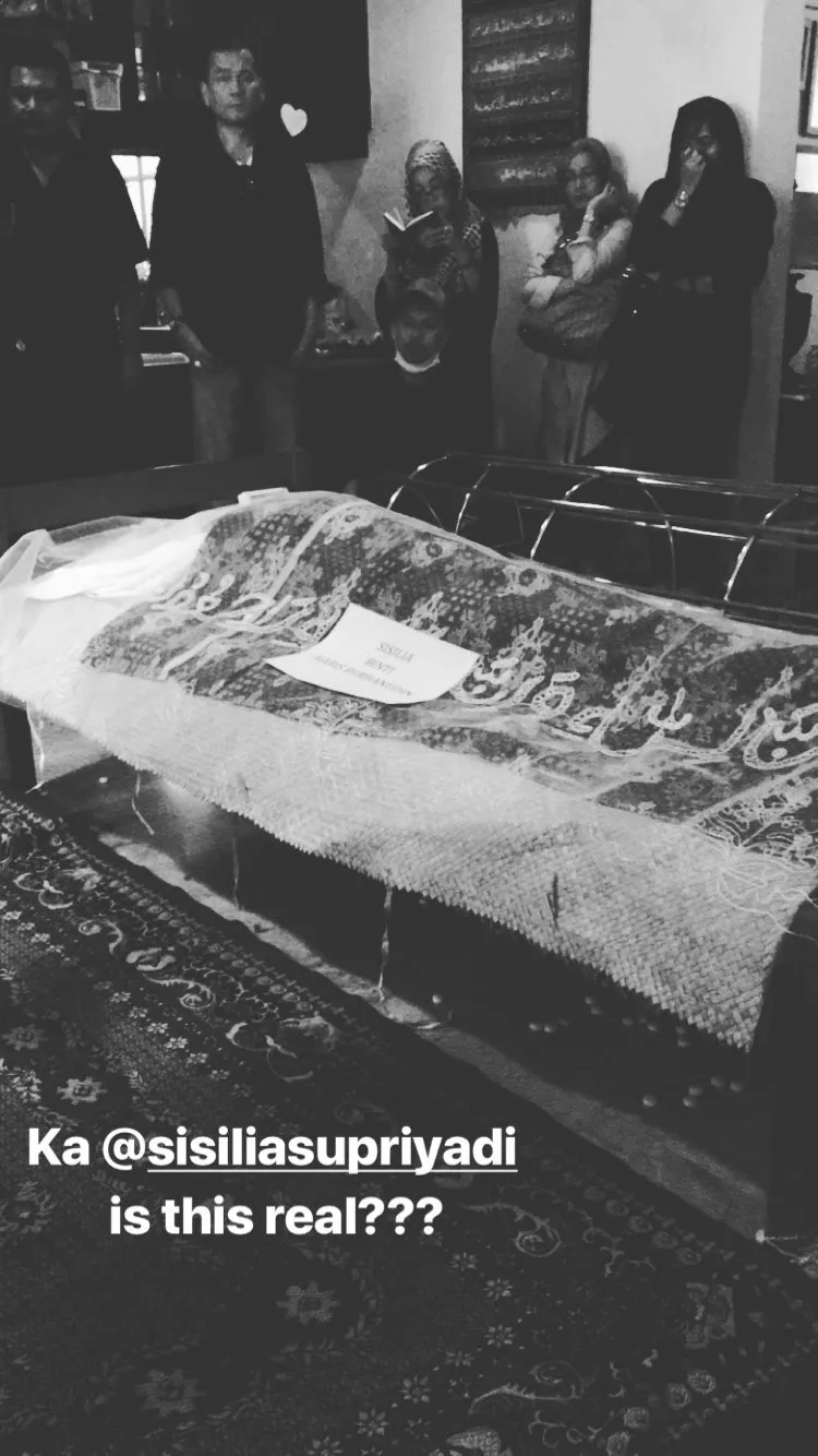 Sisilia kini sudah tiada ©instagram/tyasmirasih