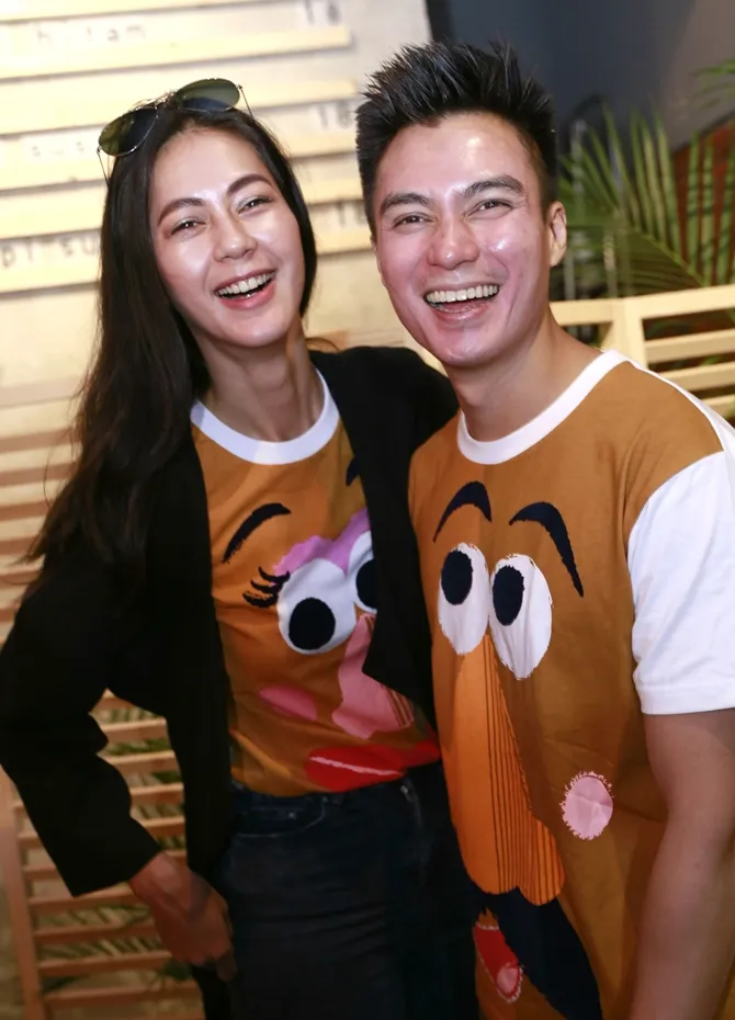 Baim Wong & Paula Verhoeven buat Teuku Zacky dengan keberhasilan hubungan mereka © KapanLagi.com/Agus Apriyanto