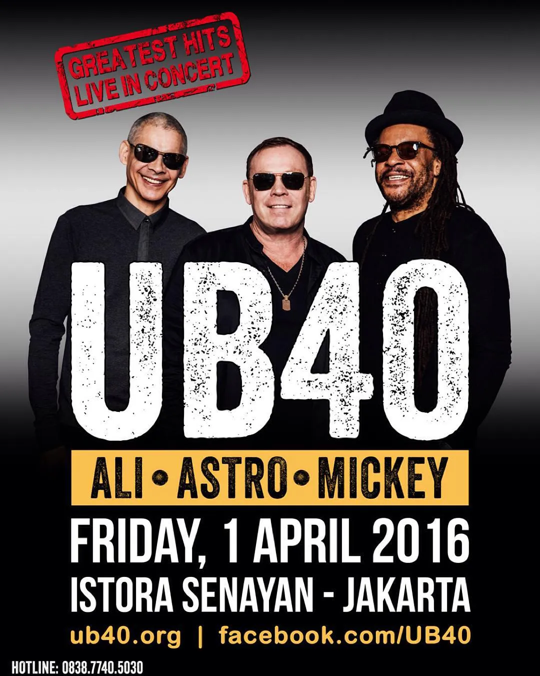 Siap-siap! UB40 bakal datang ke Jakarta dengan para punggawa lamanya © Instagram.com/weareub40