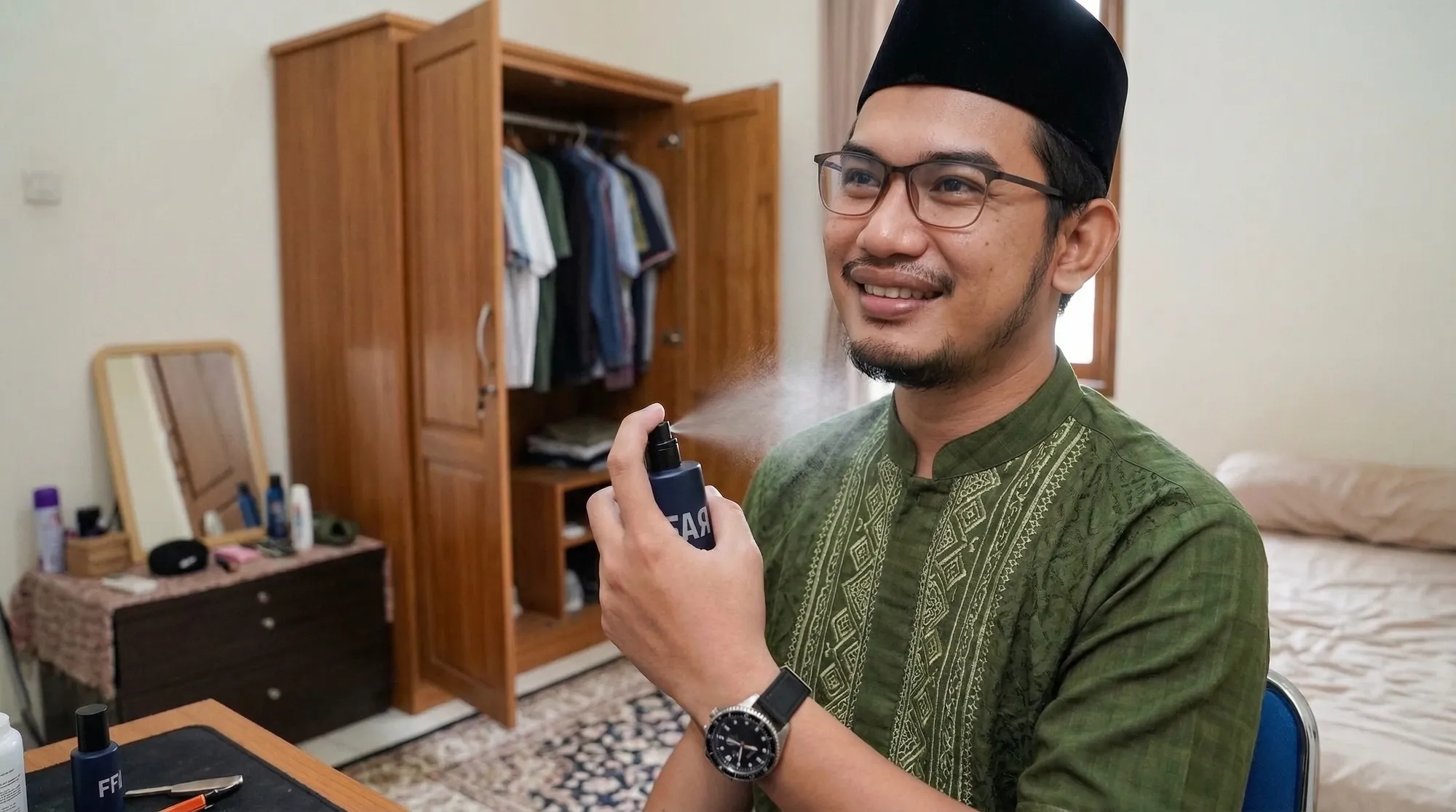 Application of FFAR Sigma Spirit Eau de. (FFAR)