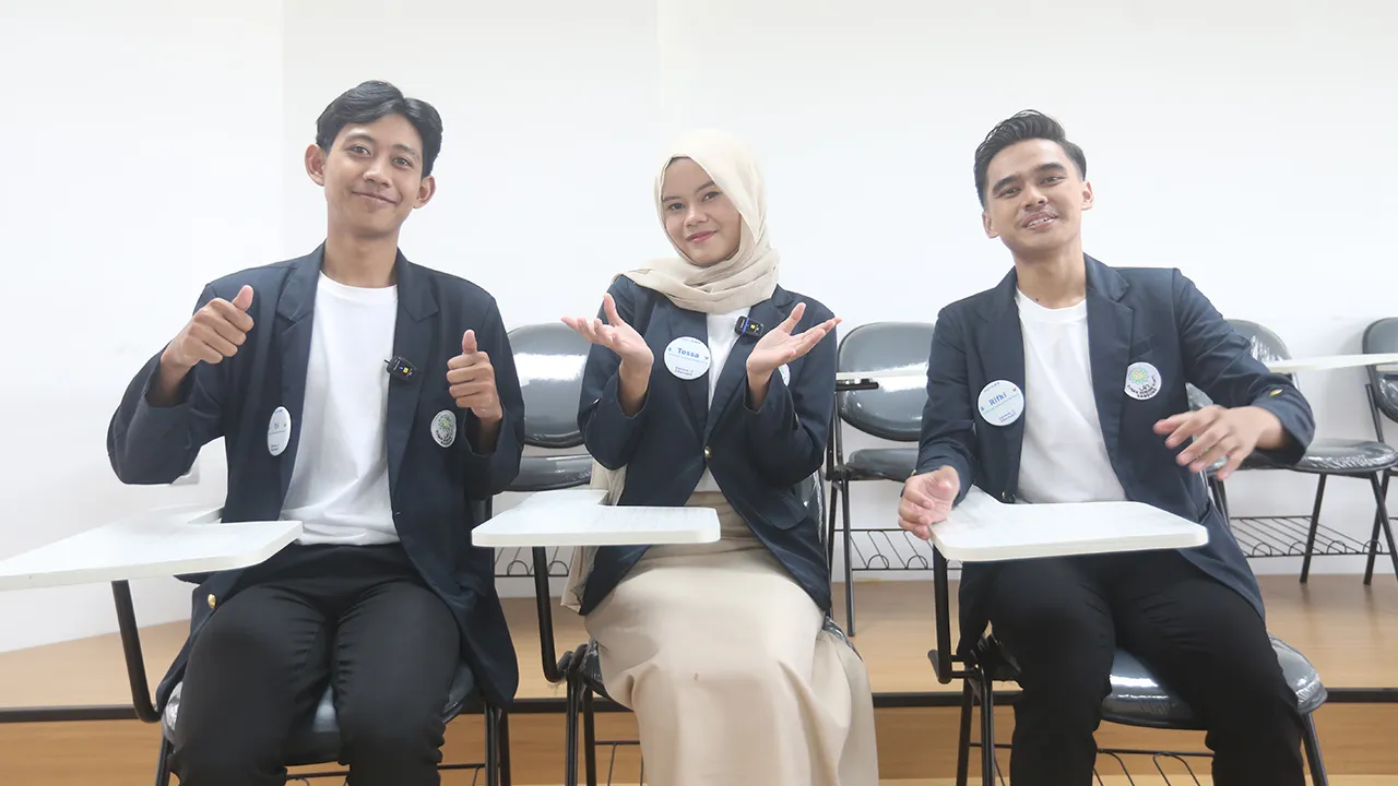 Tim mahasiswa UIN Sunan Gunung Djati. (Kapanlagi/Helmi)