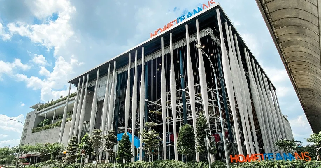 Uji adrenalin di Adventure HQ HomeTeamNS Khatib. (Sumber: HomeTeamNS)