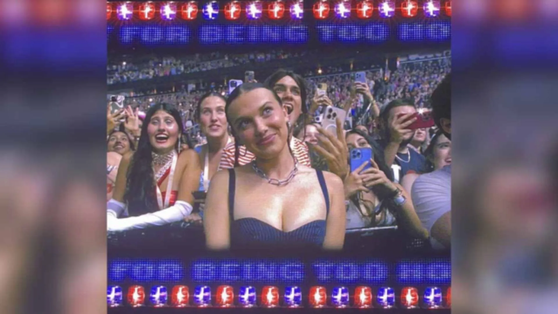 (source from: pinterst Sabrina Carpenter dan Millie Bobby Brown)