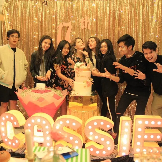 Ulang tahun Cassandra Lee ke-17 (credit : instagram.com/cassandraslee) 