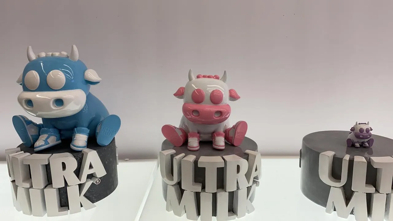 Icownic, hasil kolaborasi Ultra Milk dan Museum of Toys