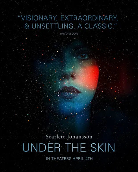 UNDER THE SKIN Poster Promo @foto: facebook.com/UnderTheSkinMovie